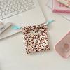 Cute Small Coin Purse Case Drawstring Bag for Women Girls Jewelry Lipstick Cosmetic Storage Pouch