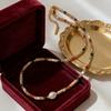 Colorful Pearl Choker Lightweight Minimalist Necklaces For Women Freshwater Pearl Necklace Comfortable Beads Necklace For Modern