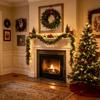 Pastoral Style Red Berries & Green Leaves Vine with Eucalyptus - Festival Atmosphere Decoration