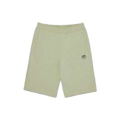 Solid Color Mid-Rise Straight Leg Casual Kids Shorts Kids Shorts Light-Green VN000GZSBQH