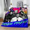 Rock Band Imagine Dragons Printed blankets Flannel Warm blanket Soft Cozy Blanket Travel Blankets bed linings Birthday Gift