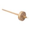 Portable Spindle Top Hand Carved Whorl Yarn Spin Sewing Accessories Drop Spindle  Beginners