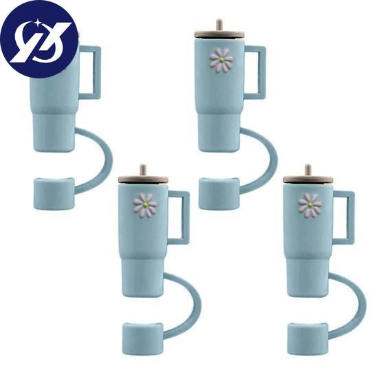 Stylish Straw Tip with Handle Reusable Multi-purpose