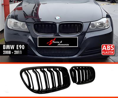 M-Look Nostrils (for E-90/91, 2008-2011, Gloss Black) for BMW 3 Series E-90/91/92/93