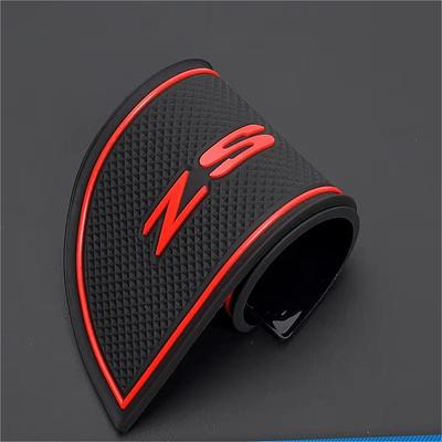 Per MG ZS 2020 Tappetino Serbatoio Porta Bicchiere Acqua Stile Auto Antiscivolo Tappetino Porta Bicchiere Cuscinetto Scanalatura Porta Accessori in Gomma