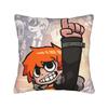 Scott Pilgrim Group Battle Pillow Case  Square Pillow Cover Cute Funny Cushion Cover For Sofa Bedroom Home Decor
