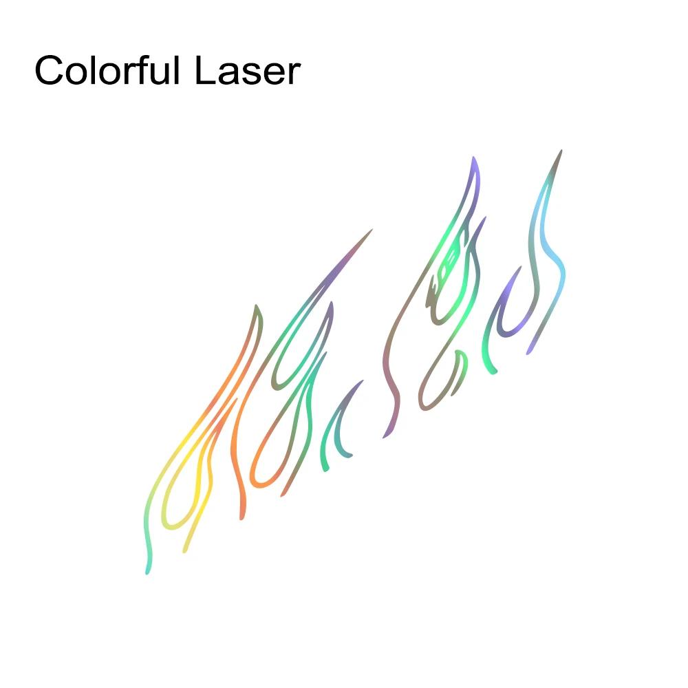 Car Stickers Funny Flame Decor Decals Outdoor Vinyl Self-Adhesive Decoration For Vehicle Window Hood Bumper Tailgate Door Side
