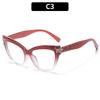 Women's Eyeglasses - Trendy Oversized Cat Eye Glasses