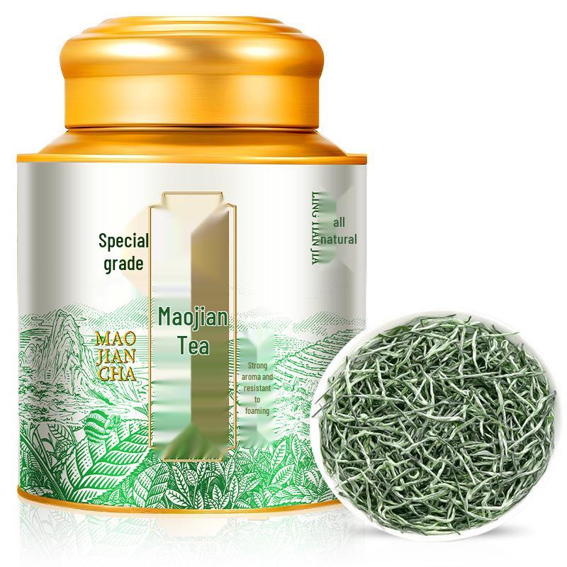 2025 Maojian Spring Green Tea: Premium Tender Buds with Chestnut Aroma, High Mountain Mist, Pre-Qingming Harvest.