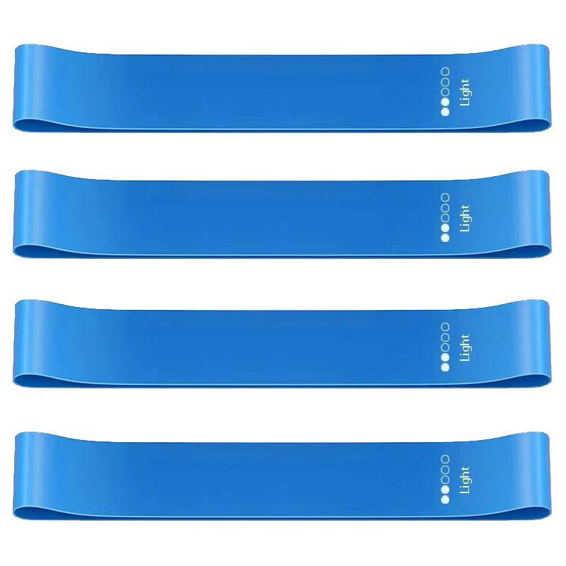 1/2/4Pcs Resistance Bands Fitness Set Rubber Loop Strength Training Workout Expander Yoga Gym Equipment Elastic Portable Pilates