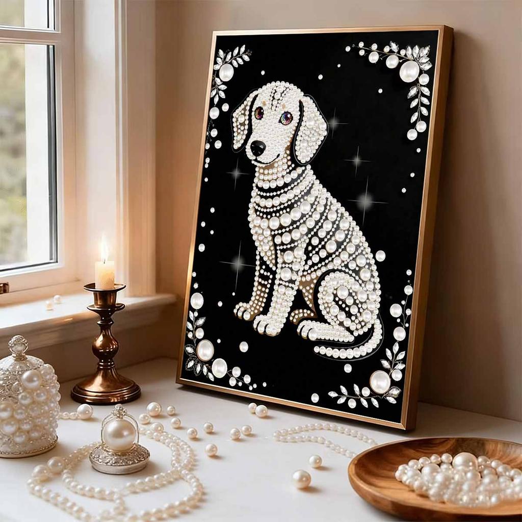 Pearl Painting Kit Animals Theme Frameless Handicraft DIY Bedroom Decoration Living Room Wall Art Room Decoration Art Craft Decoration