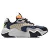 Li Ning Cat Paw Lite Comfortable Cushioning Slip Resistant Abrasion Resistant Low top Running Shoes Men's Blue Black AGLQ107-3