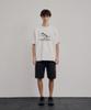 ESPIONAGE Cdc T-Rex Heavyweight Tee Off White