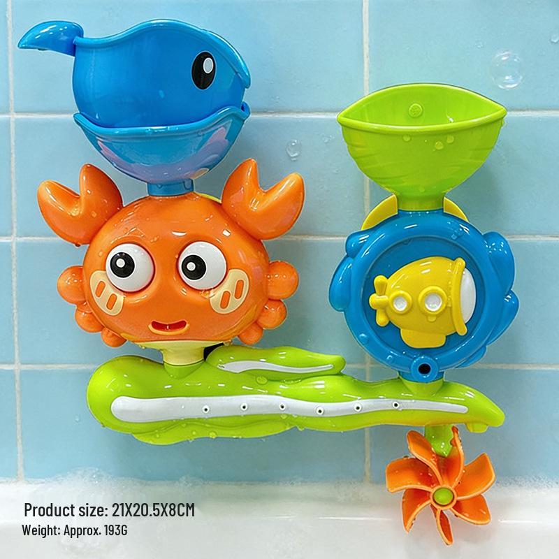 Sunflower Baby Bath Spinner Toy for Kids