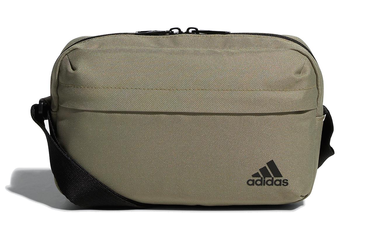 Сумка-пояс Adidas из канваса Regular Унисекс Армейский зеленый H30333