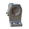 Nippon Door Check Manufacturing New Star Parallel Type Door Closer with Stop, Silver P-181 (1 Piece)
