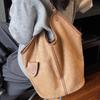 Retro Lazy Wind Underarm Bag Women's Autumn New Fashion Commuter Tote Bag Large Capacity Mother and Child Shoulder Bag