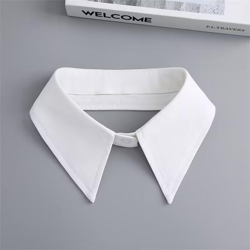 

Fashion Fake Collar Blouse Sweater Shirt Detachable Collar Shirt False Collar Lapel Clothing Decorative белый