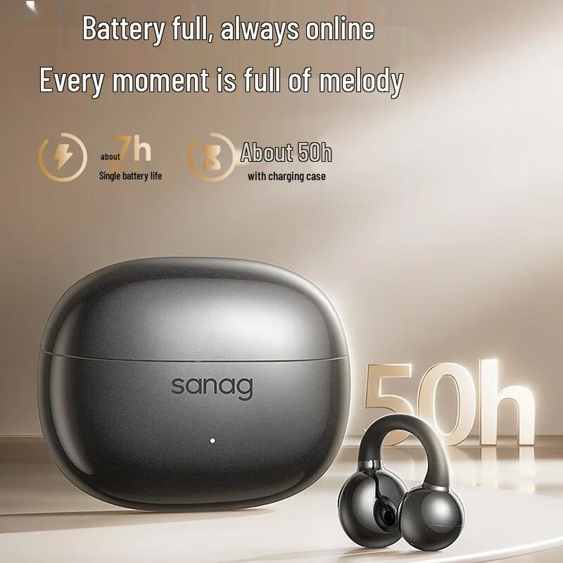 Sena Z60S Open-Ear Wireless Ear-Clip Bluetooth Earbuds