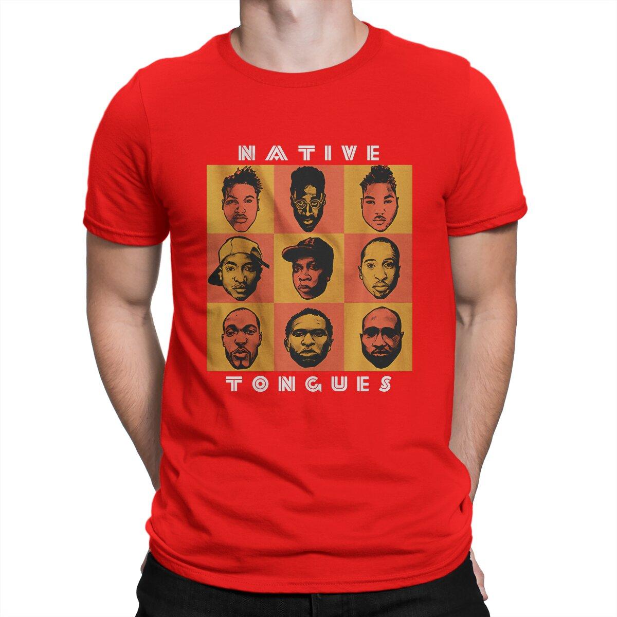 Native Tongues De La Soul Unique TShirt American HipHop Groups Leisure T Shirt Newest Tshirt For Adult S