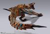 TAMASHII NATIONS S.H. MonsterArts Monster Hunter Rise Tigrex Approx. 300mm PVC & ABS Painted Action Figure