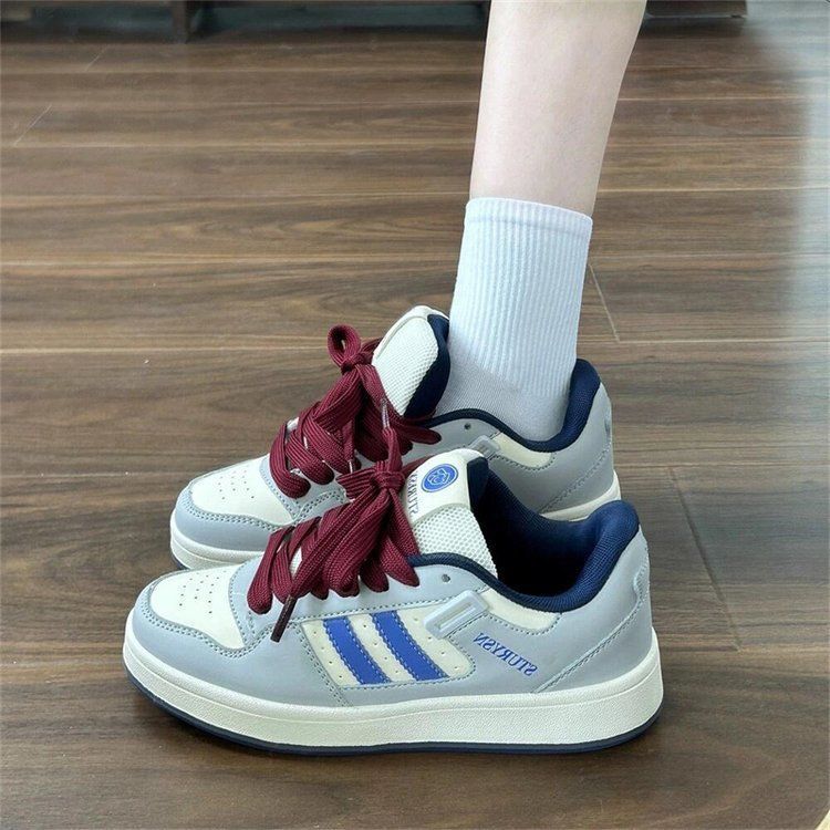 Niche Platform Bread Shoes Men's Summer New Couple Versatile Casual Sports Board Shoes Women