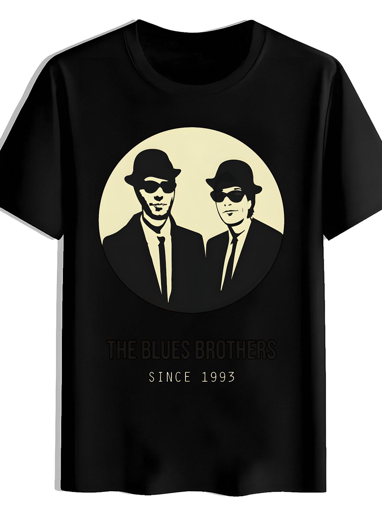 T-shirt Short Sleeve with Top Hat & Fashion Glasses Male Silhouette Print - Light Yellow Round Neck Casual Summer Beachwear XXXXL