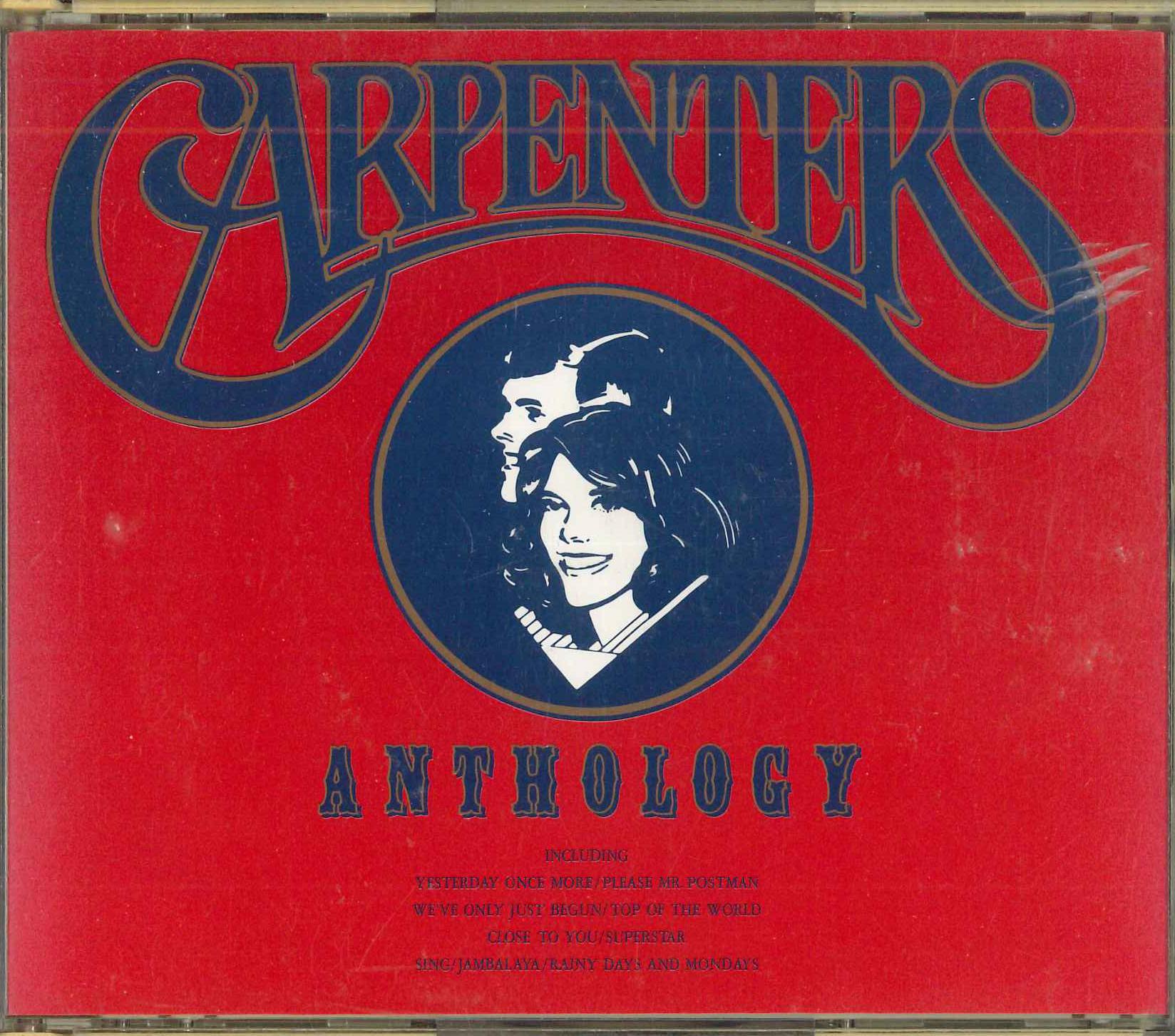 

CD CARPENTERS Anthology PCCY10023 AM Records 1989 Japan Pop Used