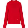 Girls' Merino Wool Half-High Collar Sweater