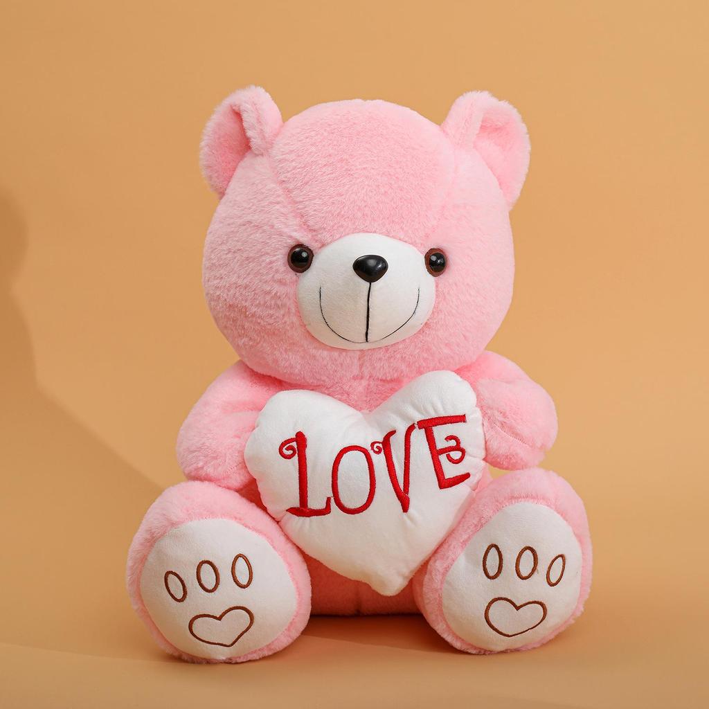 Cartoon Hugging Bear Plush Toy Sleeping Pillow - Gift Claw Machine Cloth Doll