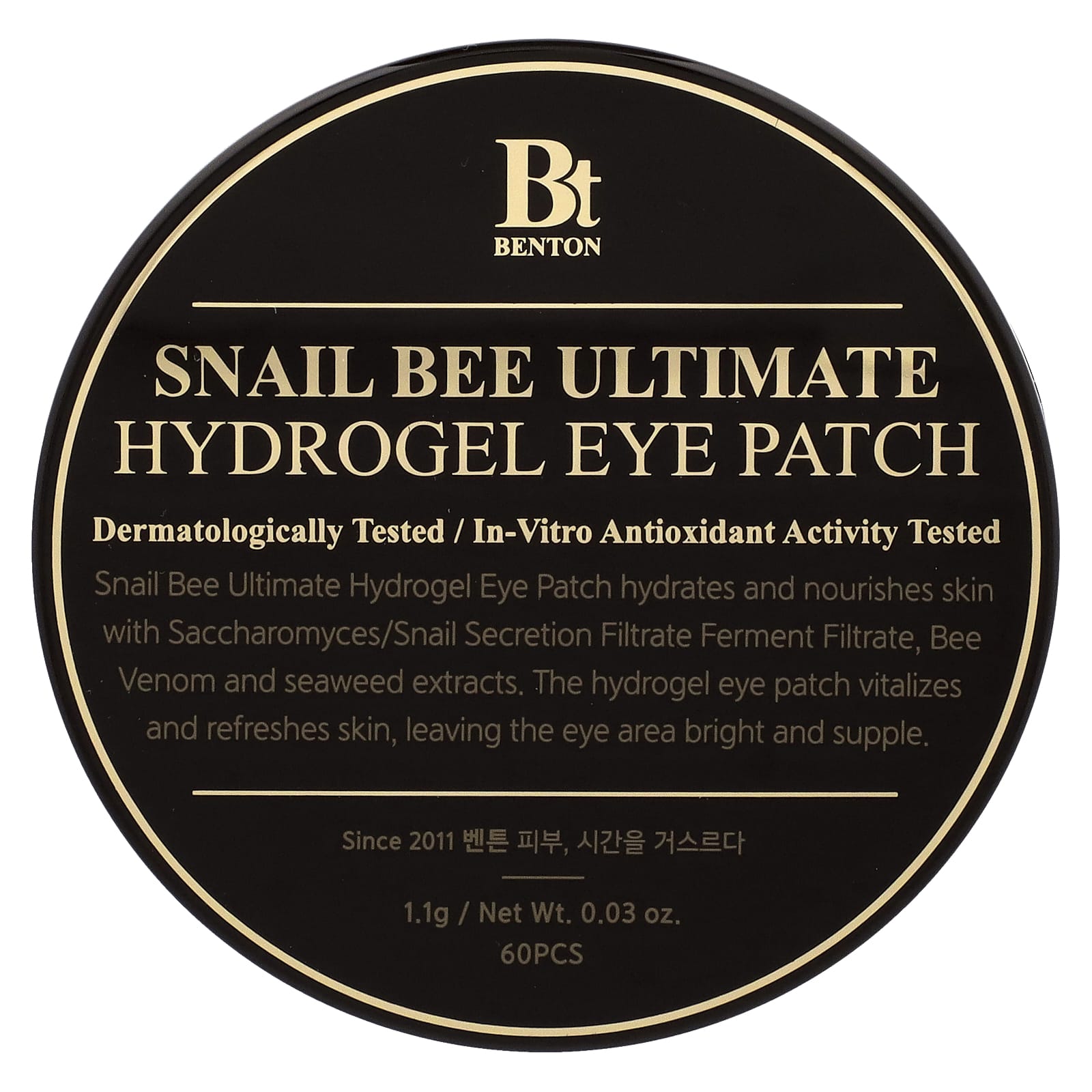 

Snail Bee Ultimate, гидрогелевые патчи для глаз, 60 шт.