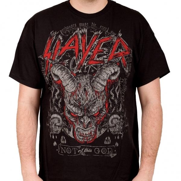 Slayer DEMON HEAD NOT OF THIS GOD T-Shirt NEW Licensed & Official S-4XL RARE!! Unisex T-Shirt XXXXL