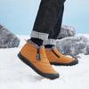 Men Snow Boots Long Plush Ankle Boots Unisex Outdoor Casual Sneakers Warm Fur Winter Women Shoes Durable Non-slip Boot Zapatos