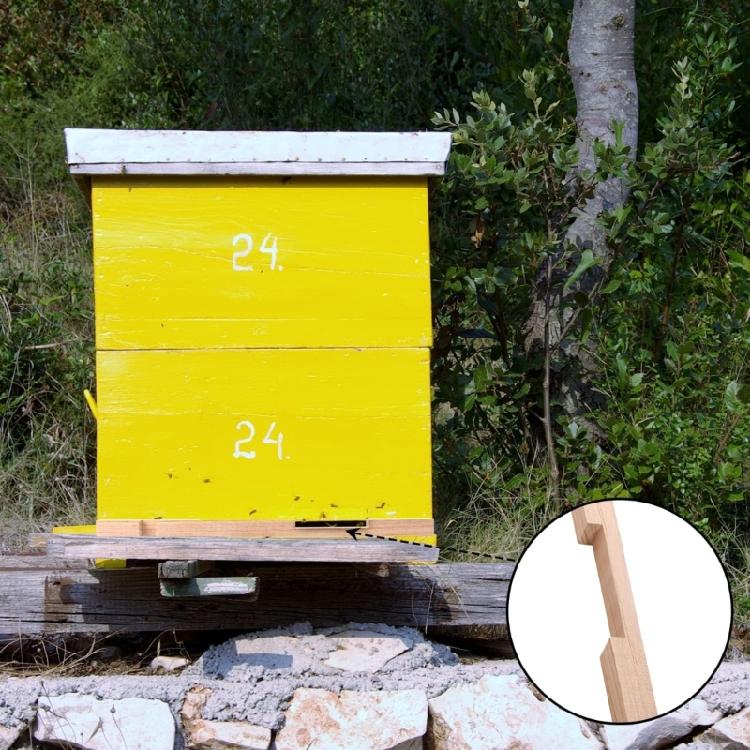 4Pcs Beehives Entrance Reducer Wood Hive Inlet Protector Beehives Wood Entrance