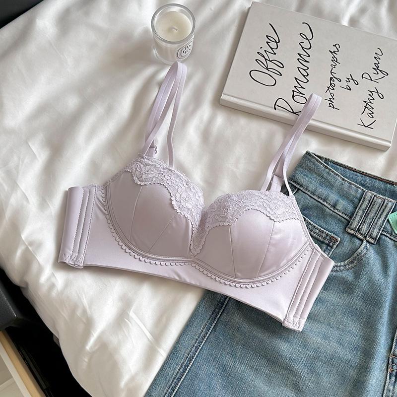 

Sexy Pure Desire Push-up Bra for Small Chests - Wire-free, Anti-sagging with Side Support 38/85AB