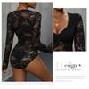 Women's Cross Border Solid Color Sexy Long Sleeve Jumpsuit