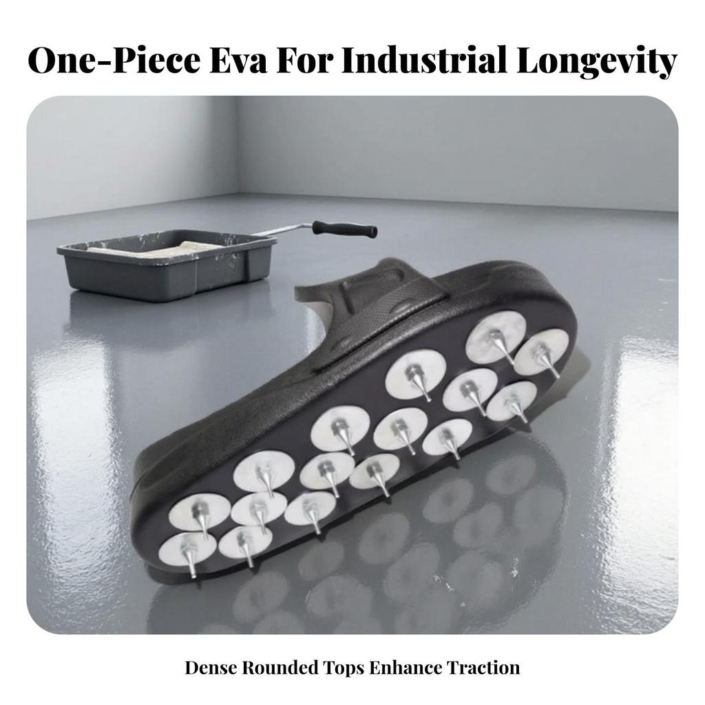 Easy to Wear Epoxy Flooring Spike Shoes | Lightweight EVA Body, Floor leveling Shoes, for