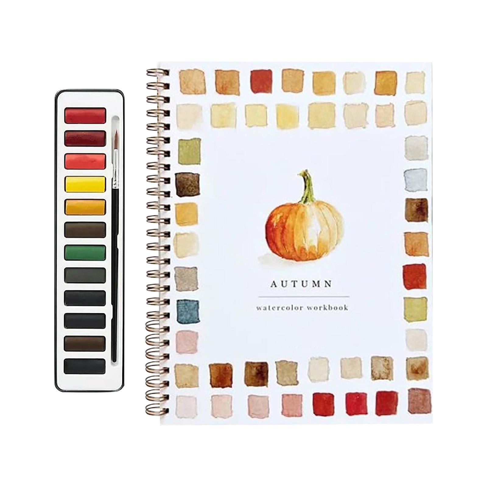 

Рабочие тетради по акварели, рабочие тетради по акварели для начинающих, принадлежности для рисования художественных промыслов, акварельные книги для детей, взрослых, подростков One Size