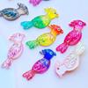 10Pcs Mini There Is A Hole Lovely Parrot Acrylic Flat Back Resin Art Supply Decoration Charm Craft Hair Bow Accessories H530