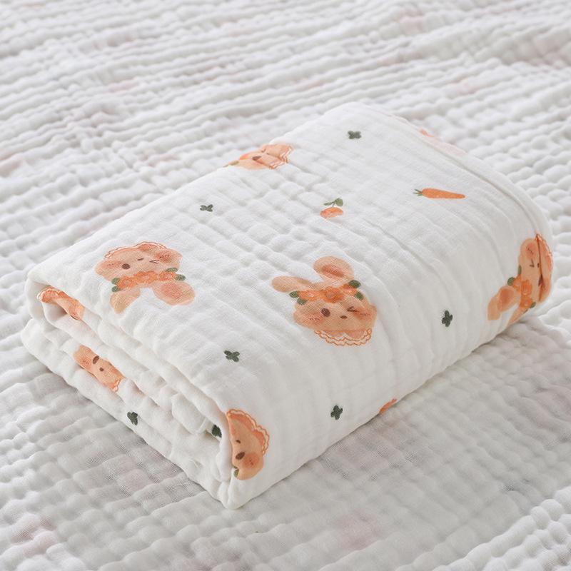 Class A Pure Cotton Gauze Newborn Swaddle and Bath Towel