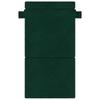 Folding Sofa Bed Dark Green 70 x 72 x 60 cm Fabric