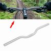 Bicicleta de Piñón Fijo de Aluminio ZK50 Bicicleta de Carretera Manillar de Barra Elevada de Piñón Fijo 25.4mm*520mm