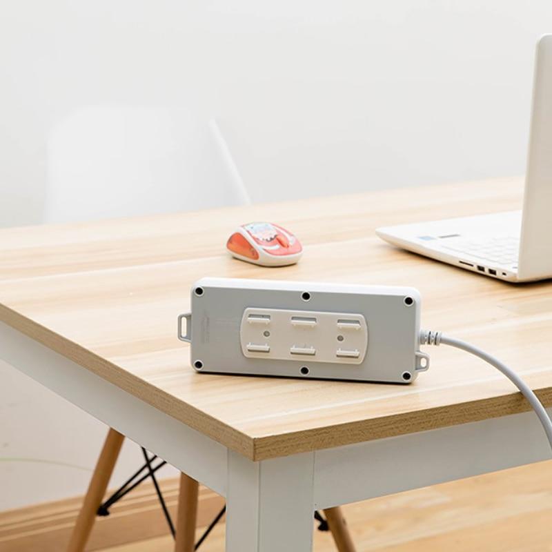 Wall Mounted Plug-in Board Router Holder Patch Panel Holders Power Strip Holder Surge Protector Fixator Punch Free Holder Rack