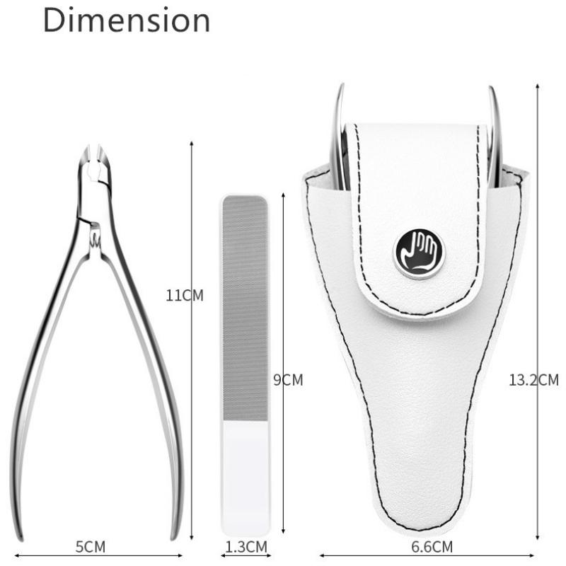 Cuticle Callus Nippers Nail Manicure Scissors Kit Clippers Nail Trimmer Dead Skin Remover Pedicure Stainless Steel Cutter Tool ZH