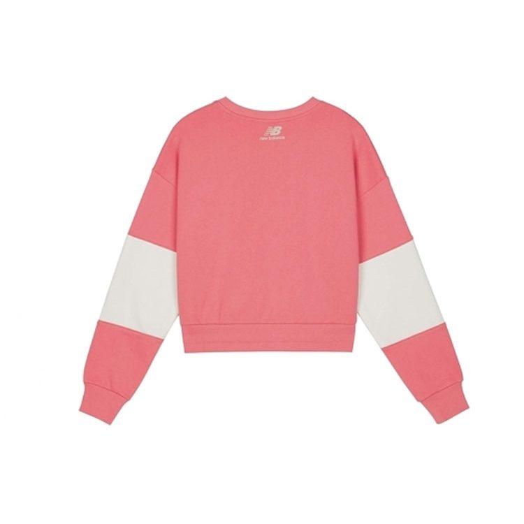 New Balance Sweatshirt Women's Pink AWT03336-CRO