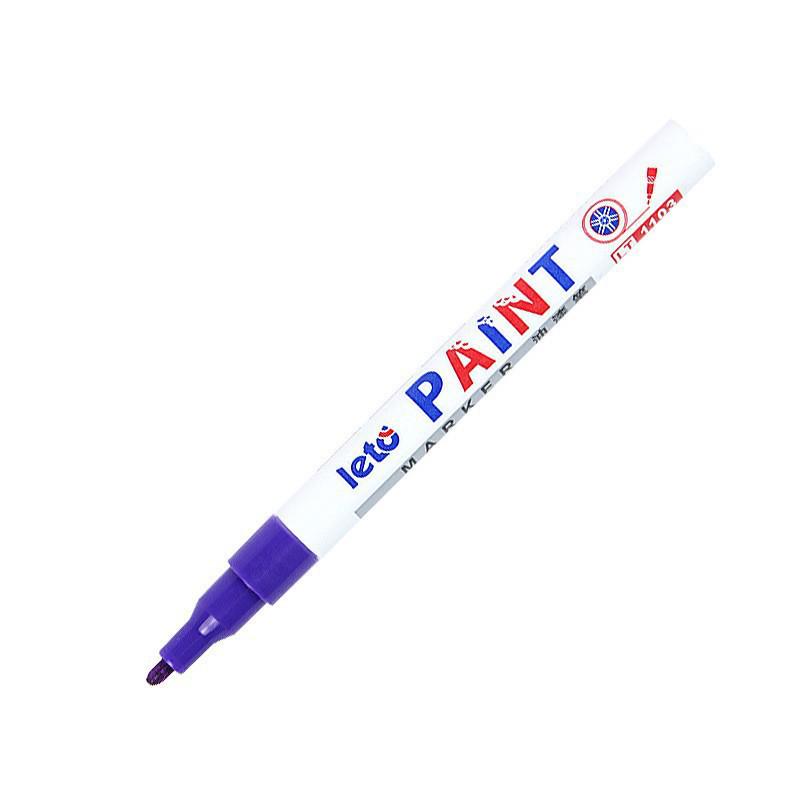 Non-Fading Oil-Based Waterproof Paint Pen for Graffiti, Tire, Glass & Rust-Proof Touch-Ups