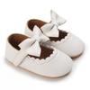 Spring and Autumn 0-1 Year Old Baby Toddler Shoes Soft Bottom Breathable Baby Shoes Half Rubber Sole All-match Princess Shoes
