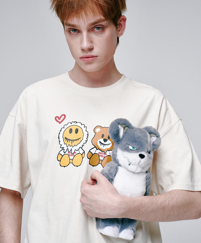 MISTER CHILD Twin T-Shirts Beige