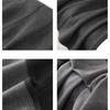 2025 Grey Wool A-Line High Waist Skirt - Autumn/Winter Collection