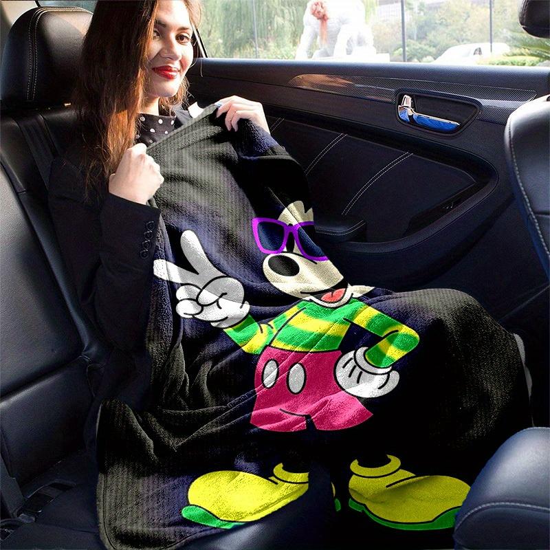 1pc, Cool Mickey Mouse Design Blanket - Seasonal Universal, Home Decoration, Throw Blanket, Soft Flannel Throw Blanket, Living Room, Travel,